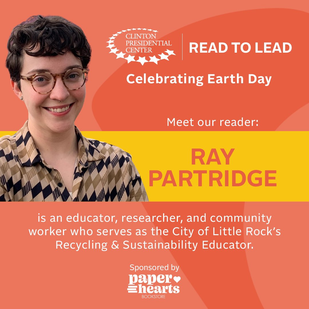 📖 Meet Our Reader: Ray is passionate about creating an equitable and sustainable future for #LittleRock. 🤩 Hear from Ray tomorrow, April 13 at 10 a.m. at the Witt Stephens Jr. Nature Center. See you there!