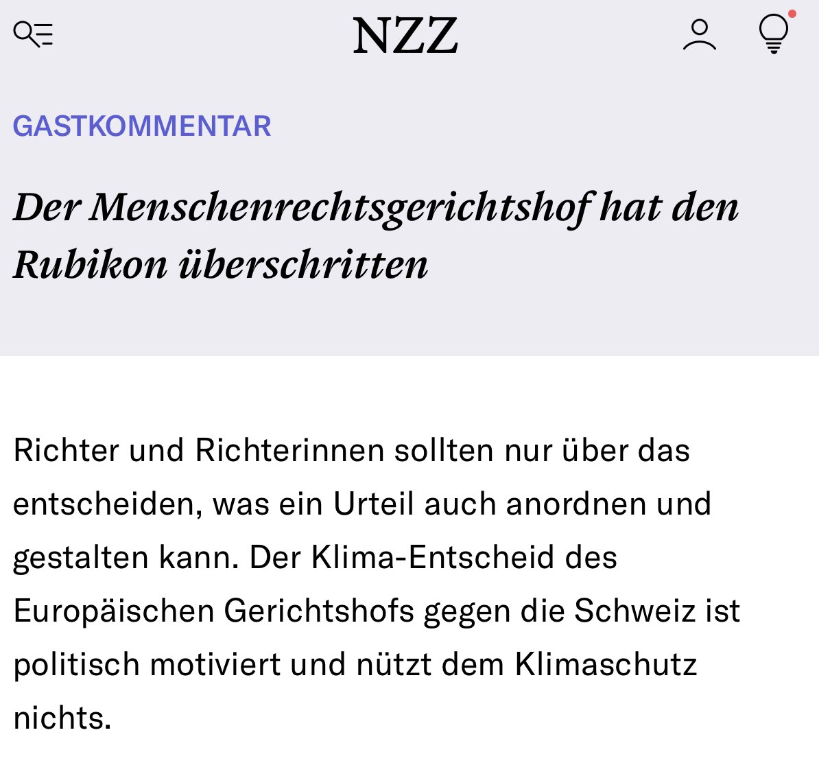 themattmueller_'s tweet image. Top Gastkommentar des ehem. SP-Bundesrichters Ulrich Meyer zur unzulässigen Einmischung des #EGMR in 🇨🇭Politik: "Dieses Urteil steht juristisch auf tönernen Füssen." Extrem besorgniserregend ist, dass sich EGMR über das "ABC des Prozessrechts" hinwegsetzt. nzz.ch/meinung/egmr-u…