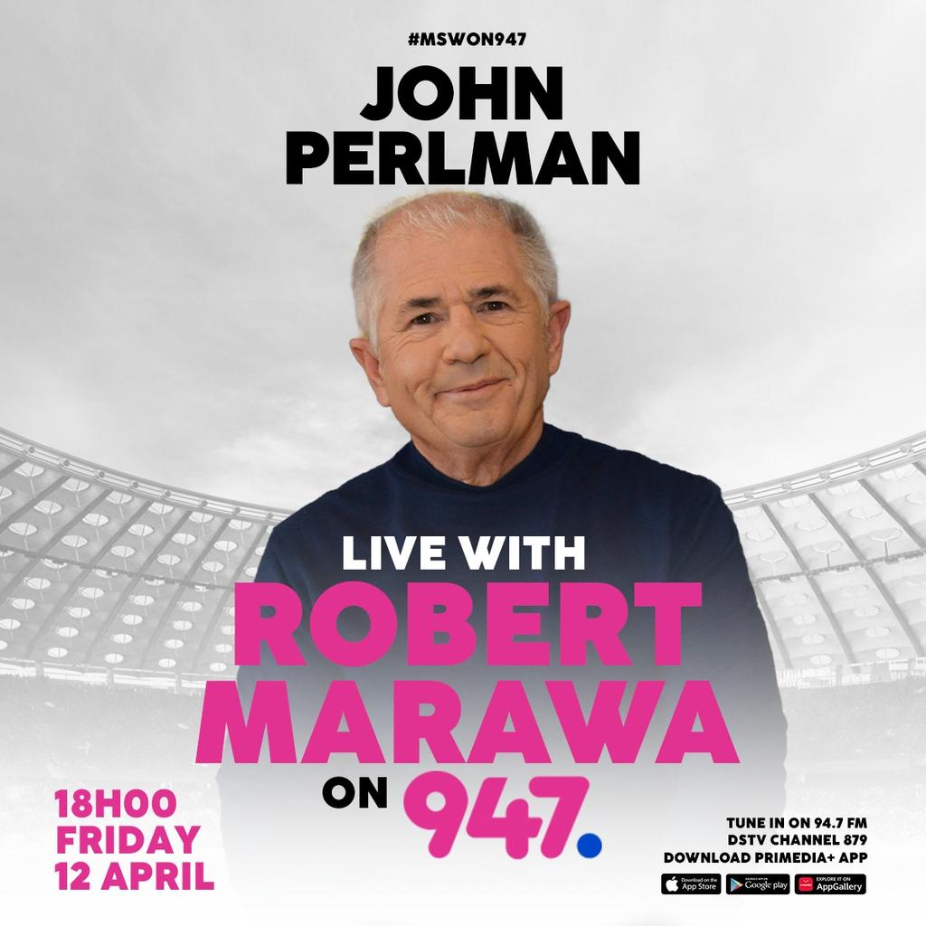 Multi-award-winning journalist & former tv football commentator, inducted into the SA Radio Hall of Fame is my guest TONIGHT on #MSWOn947 His project @DreamfieldsP has invested over R150m in disadvantaged communities! What an honour. @JohnPerlman @947 @VumaFM @RISEfm943…