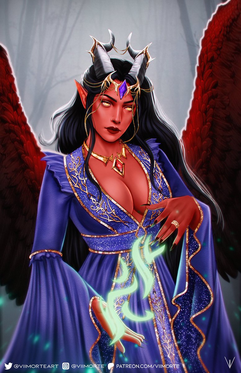 Dorvithia, the Crimson Queen of Targoria