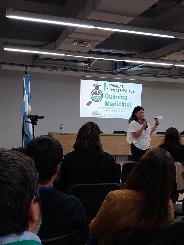 El 10 y 11 de abril estuve en las Jornadas Rioplatenses de Quimica Medicinal <a href="/jornadasqm/">I Jornadas Rioplatenses de Química Medicinal</a>