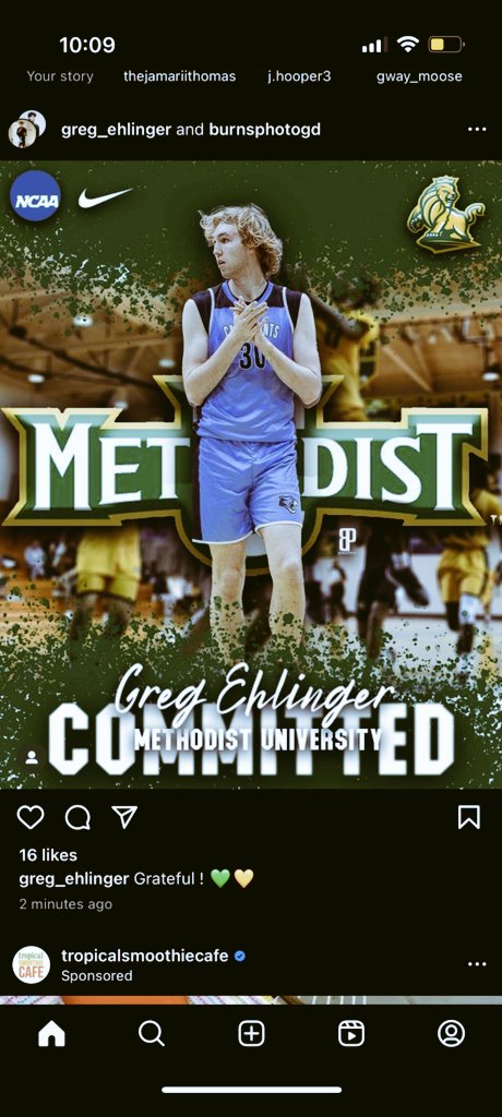 Congrats young fella <a href="/GregEhlinger/">Greg</a>