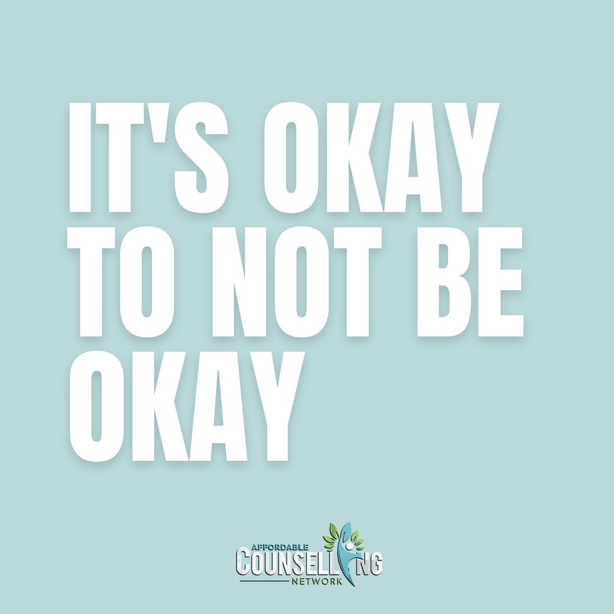 It's okay not to be okay. 💙 Remember, your feelings are valid, and it's important to reach out for support when needed. You're not alone in this journey. 

Connect with us today! 🌟
-
affordablecounsellingnetwork.co.uk
.
.
.
#itsokaynottobeokay #mentalhealth #selfcare