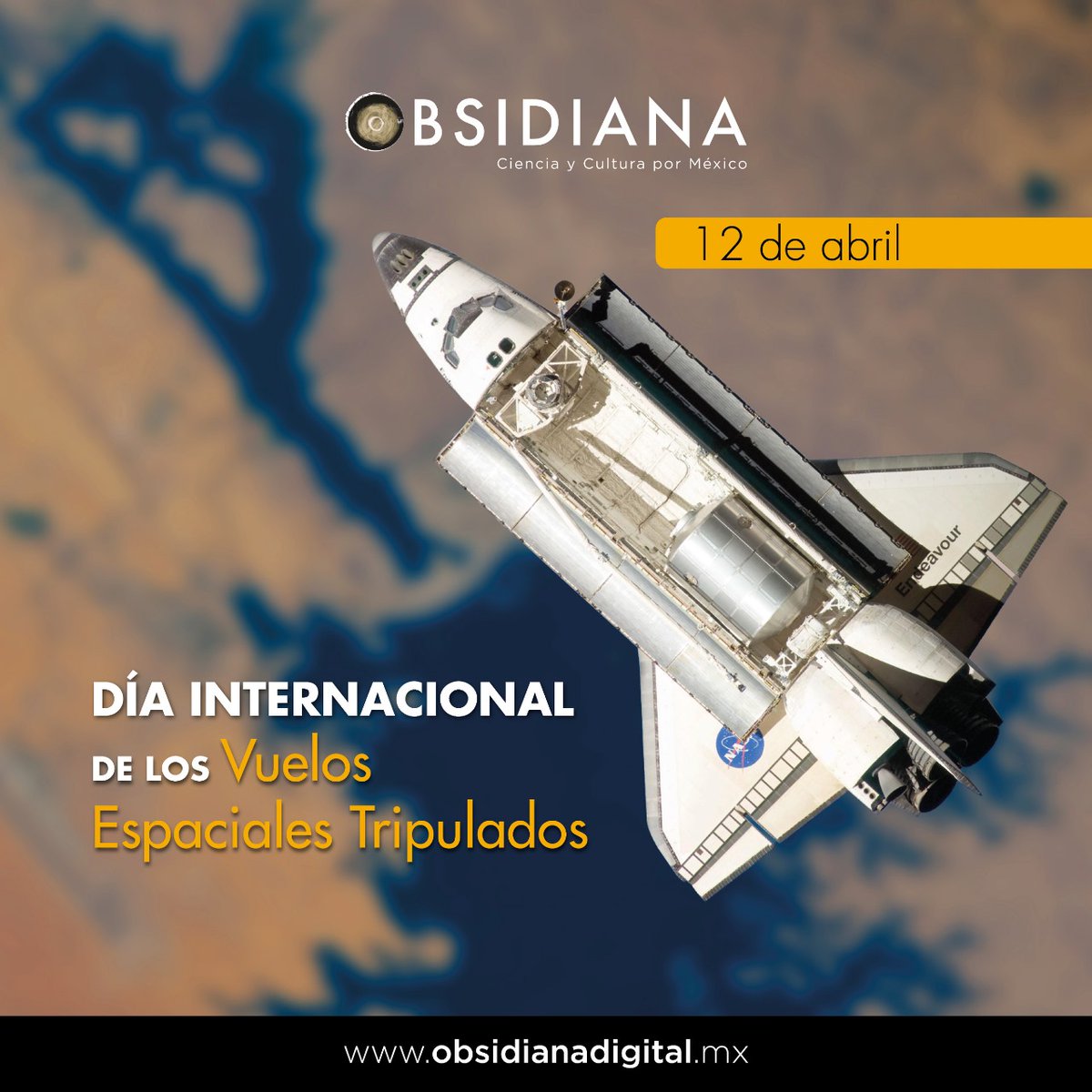 El 12 de abril de 1961, el ruso Yuri Gagarin 🧑‍🚀 realizó el primer vuelo espacial tripulado 🚀, abriendo así el camino a la exploración del espacio. 🤩Por eso, hoy conmemoramos el #DíaInternacionalDeLosVuelosEspacialesTripulados.

¡El #espacio es patrimonio de toda la humanidad!😊