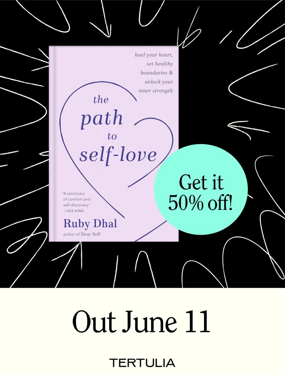 'The Path to Self-Love' is available at an AMAZING 50% discount at @JoinTertulia with a free 30-day trial (no commitment) or grab the book for 20% OFF with the code PATH! How amazing!!! tertulia.com/book/the-path-…