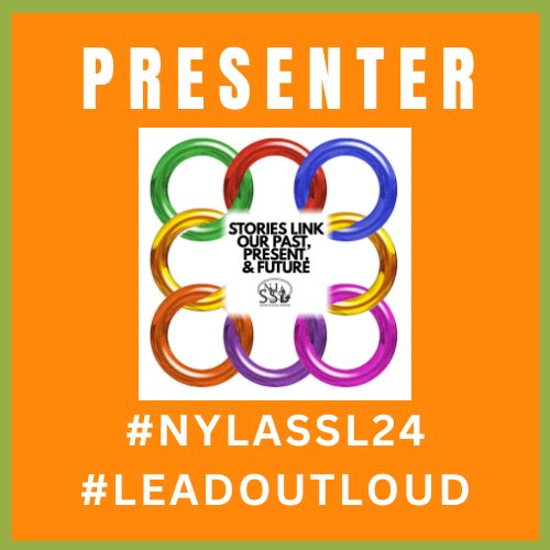 I’ll be presenting twice, once on my personal take of the best books for middle grade students and then again on the best books for young adults. Hope to see you there! 📚 #NYLASSL24 #leadoutloud