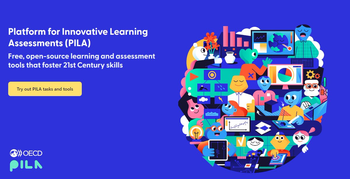 Want to learn #coding? Check out Karel the Turtle!🐢 The OECD’s Platform for Innovative Learning Assessments includes: ✅educational games ✅customisable content ✅real-time feedback on student performance. Start learning 21st century skills today➡️pilaproject.org