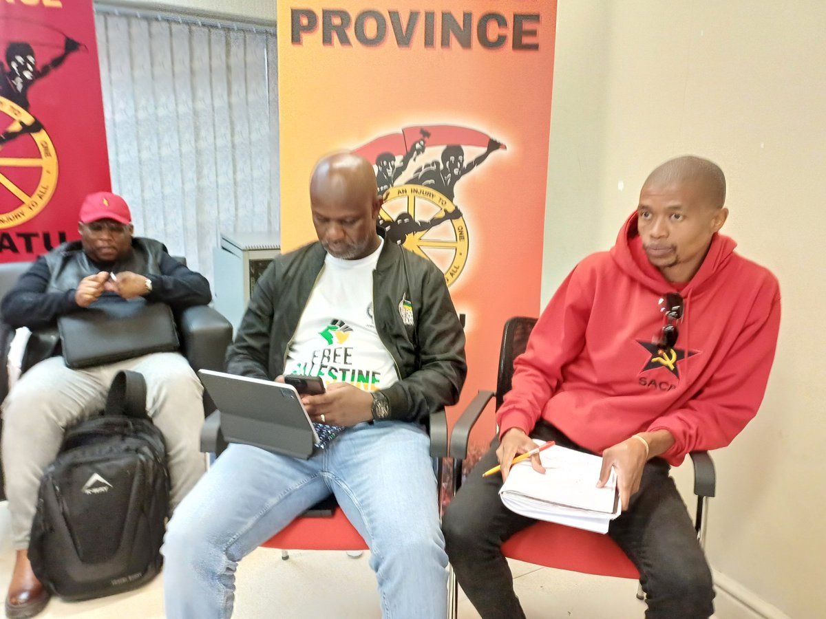 Alliance partners are participating in #COSATU Cluster #Shopsteward Councils across nine provinces to mobilize for the #MayDay celebrations and also urge workers to #VoteANC on May 29 #VoteANC @GautengANC @eNCA @SACP1921 @_cosatu