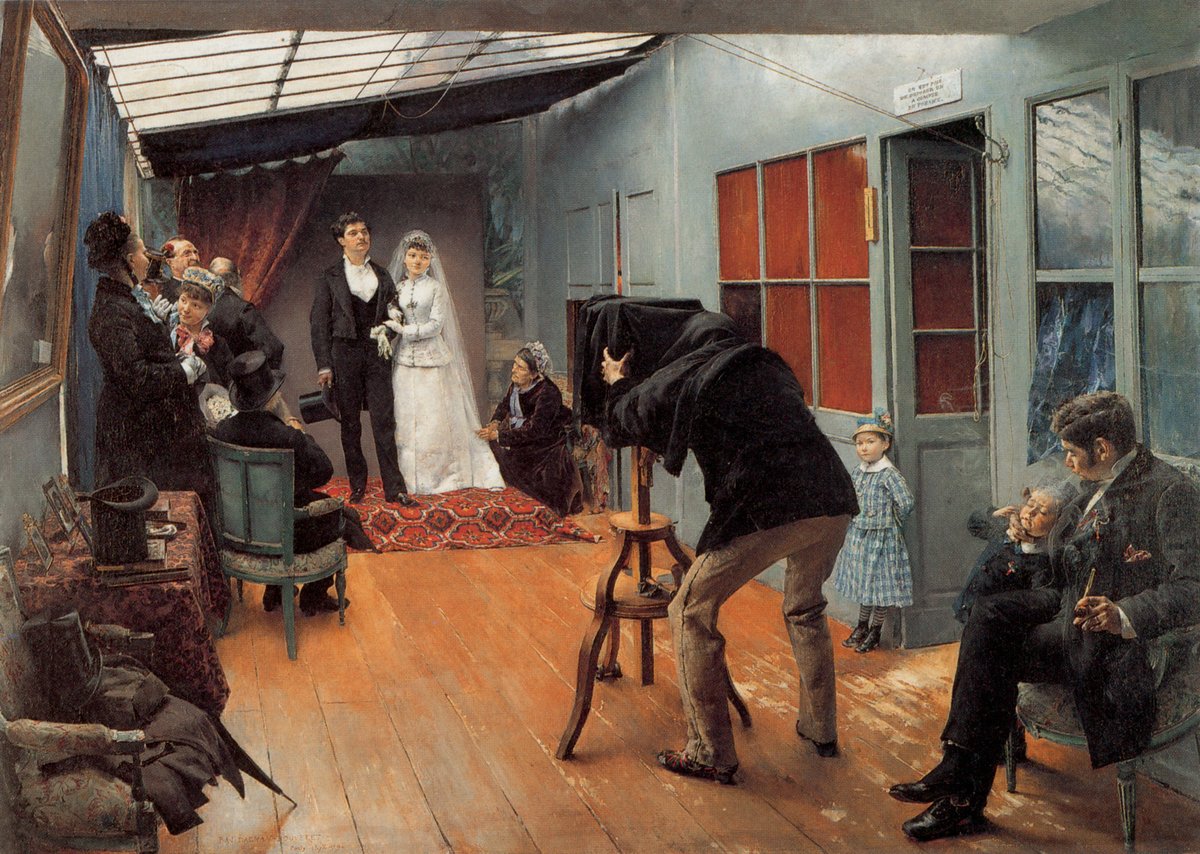 'Una boda en casa del fotógrafo', del pintor francés Pascal Dagnan-Bouveret (1852 – 1929).