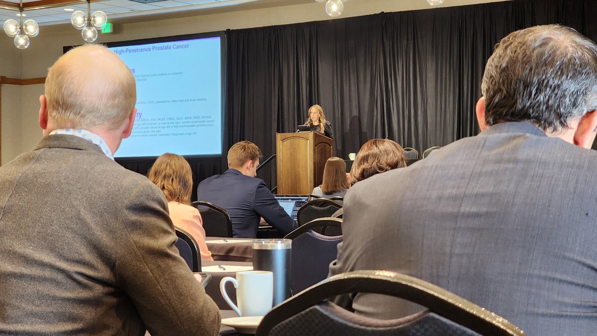 Happy birthday, @LoebStacy! Thank you for sharing your #ProstateCancer wisdom at #RMUS2024 this morning! #GermlineTesting #Genetics #CaP #PCa