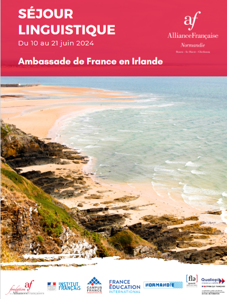 French Teachers in Ireland 🇫🇷🇮🇪👩‍🏫👨‍🏫 Apply until the 10th of May for a scholarship with @AFNormandie 📅 Get the chance to participate in a two week training session from June 10th-21st 🙌 To apply👉 cutt.ly/fw4JOXmt