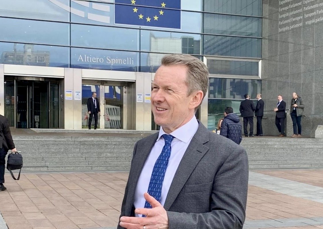 Delighted to be back in Brussels - the beating heart of the EU - to discuss INTERPOL's importance to Europe’s vision of safety and security within and beyond its borders. Great to meet EU partners new and old looking to the future. Stronger together 🇪🇺🇬🇧🌍