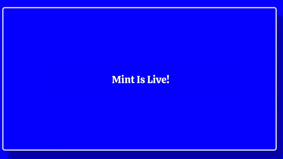 Mint Is Live!

Mint Link: opensea.io/collection/pix…