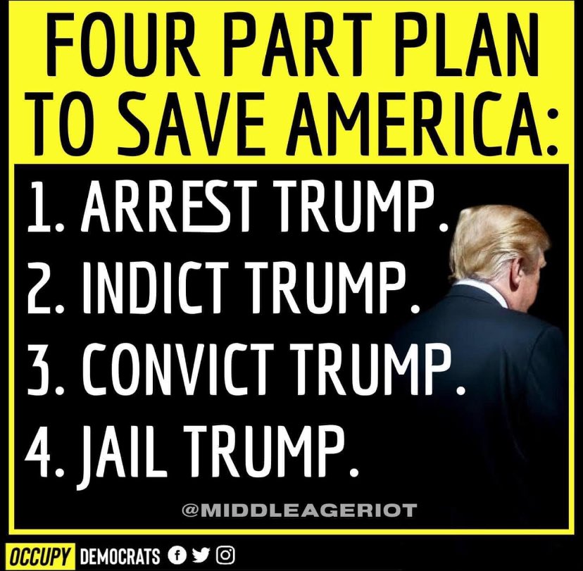 It’s long overdue for a conviction. Donny is shaking in his boots right now realizing that his first criminal case is actually going to trial on Monday. So far, he has been able to delay his trials, but nothing can stop this now. It’s time to buckle up you crooked buffoon!