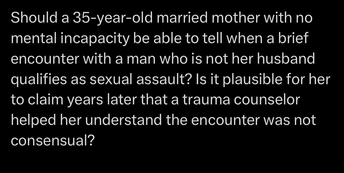 First, I’m sorry to put such fungal content produced by the journalism equivalent of a plantar wart on your timeline, but - you know what always stands out to me when you read survivors’ accounts of sexual assault in church? No one ever remembers being told what to do in the