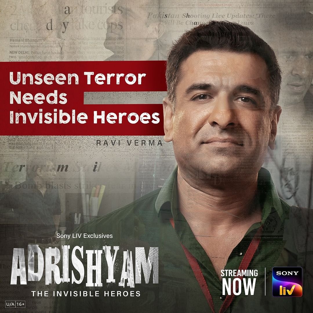 Sony LIV Exclusive #Adrishyam Streaming Now On #SonyLIV, New Episodes Thu-Fri At 8 PM.
Starring: #EijazKhan, #DivyankaTripathi, #SwaroopaGhosh, #TarunAnand, #ChiragMehra, #ParagChadha, #ZaraKhan, #ShriyaJha & More 

#AdrishyamOnSonyLIV
#AdrishyamTheInvisibleHeroes #AllInOneOTT