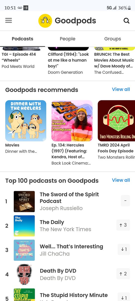 Back Look Cinema: The Podcast comes highly recommended! #goodpods