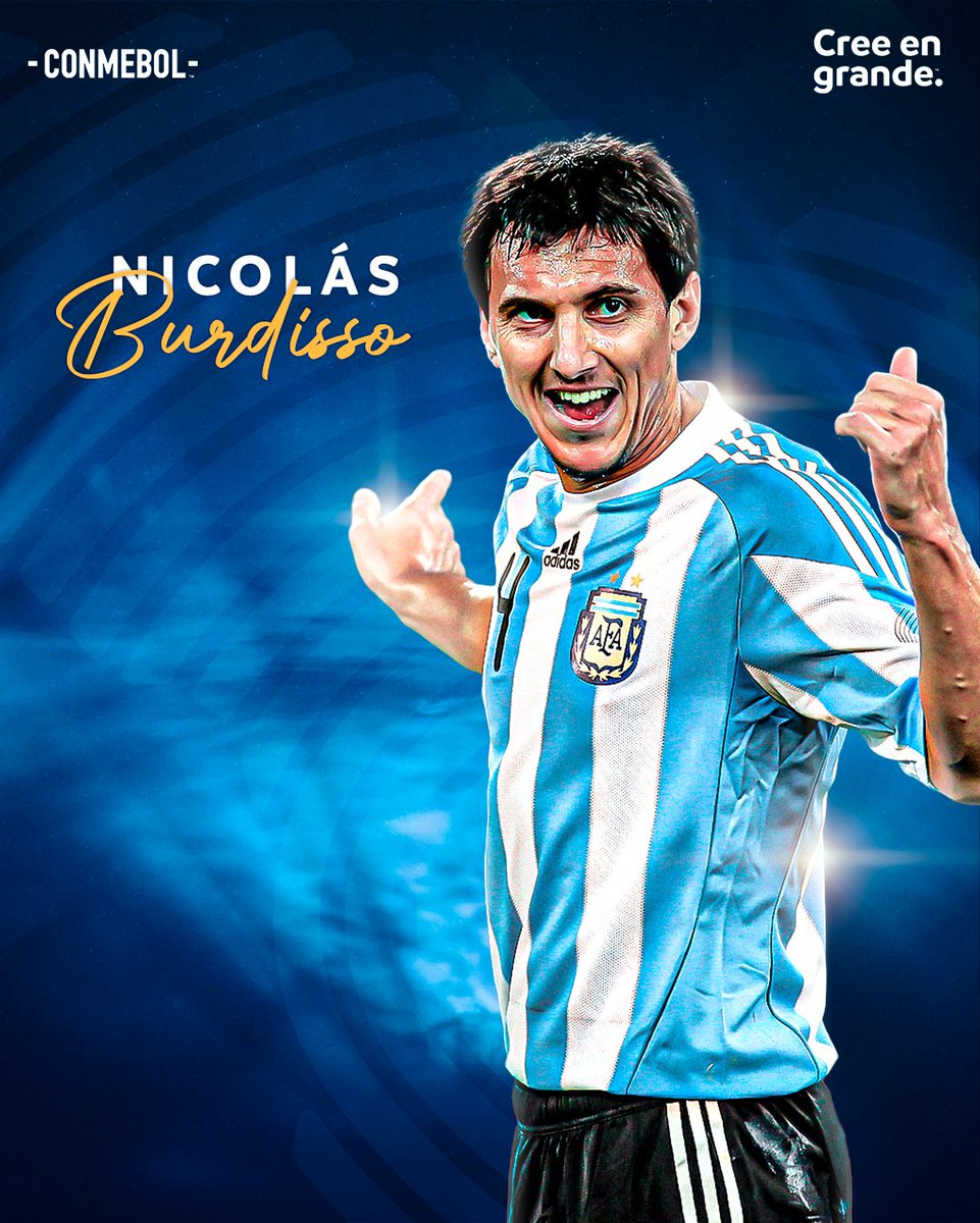 Tres veces campeón de la CONMEBOL <a href="/Libertadores/">CONMEBOL Libertadores</a> con <a href="/BocaJrsOficial/">Boca Juniors</a> 🥳⭐

¡Feliz cumpleaños, <a href="/NicoBurdisso_8/">Nicolas Burdisso</a>! 🎂🇦🇷

#CreeEnGrande | #AniversarioCONMEBOL