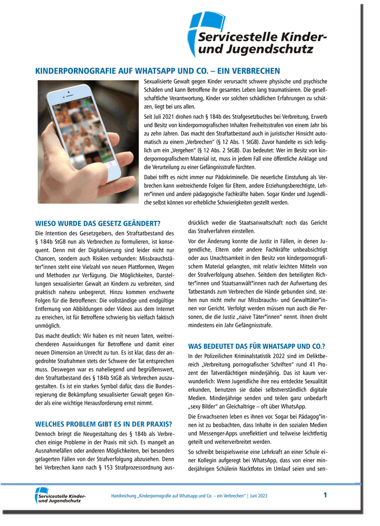 Servicestelle Kinder- und Jugendschutz tweet media