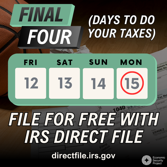 Although out VITA program has reached capacity, IRS Direct File remains a FREE option! #DirectFile #TaxDeadline #DirectFileFrenzy wcac.net/vita/