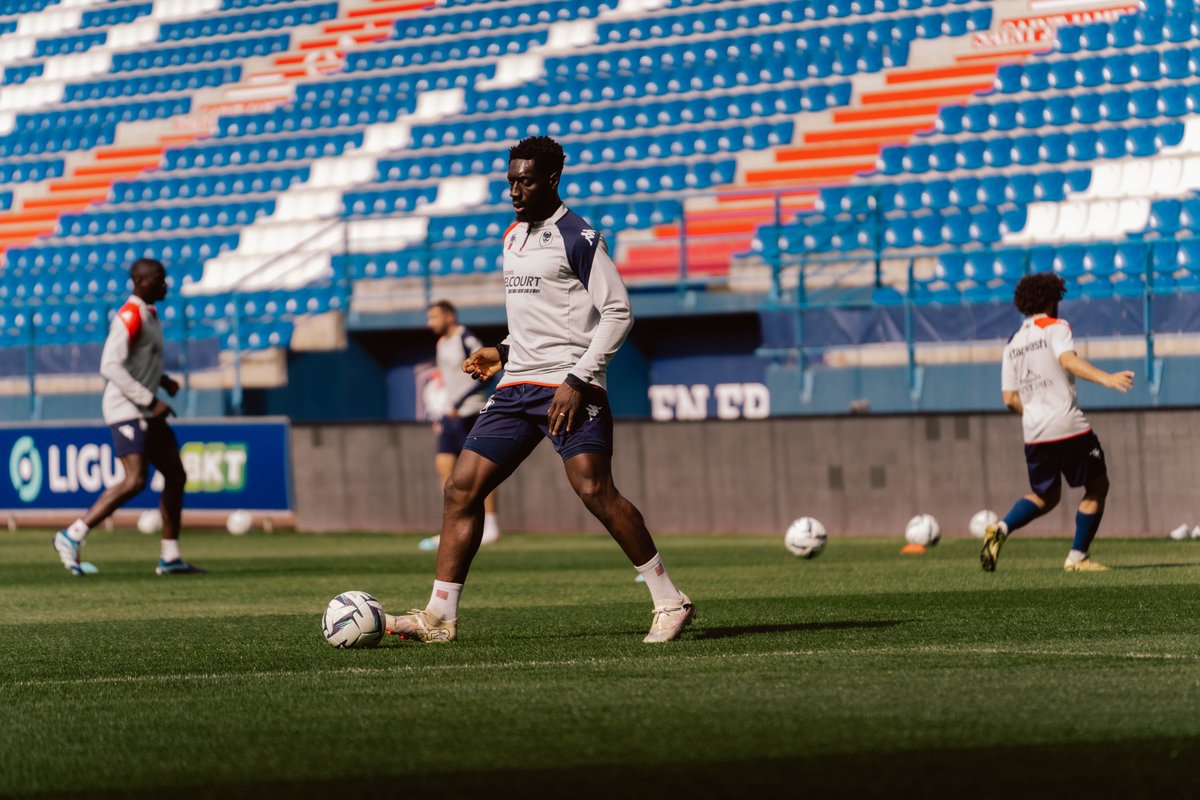 Dernière séance à d'Ornano avant #SMCRAF ⏳ #SMCaen #TeamSMC