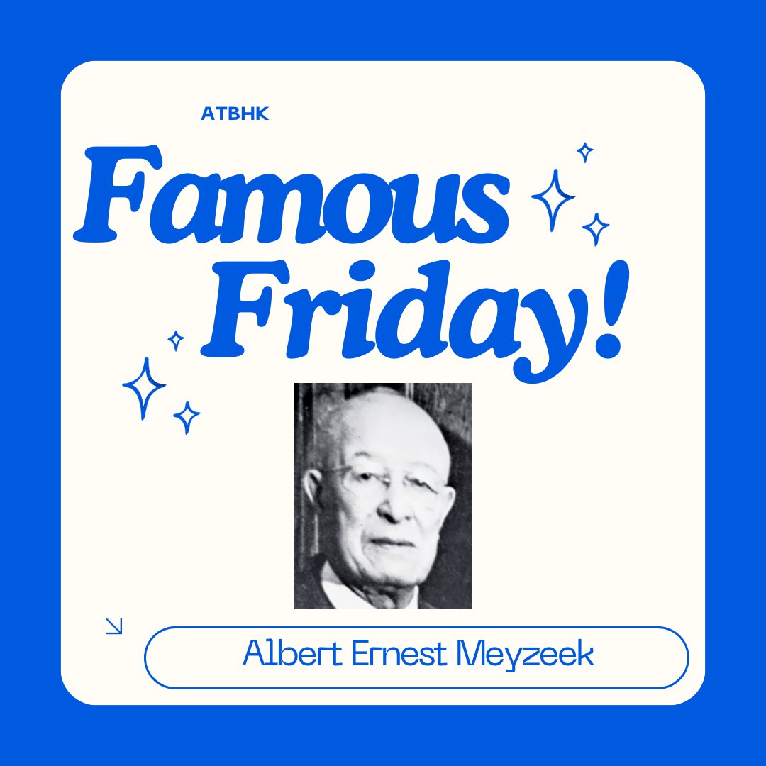 Happy Friday Folks! This week we want to spotlight Albert Ernest Meyzeek. 💙

Image courtesy of: kchr.ky.gov/Hall-of-Fame/P… 

Stay tuned each Friday for more Black Kentucky history!

#ATBHK #BlackHistory #KentuckyHistory