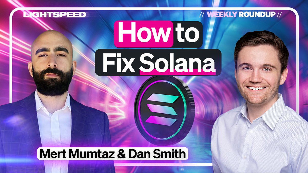 gm! New ep live now @0xMert_ @smyyguy We discuss: - Solana: State of the network - Uniswap vs SEC - MarginFi - Monad raises $225 million & more! Links below ↓