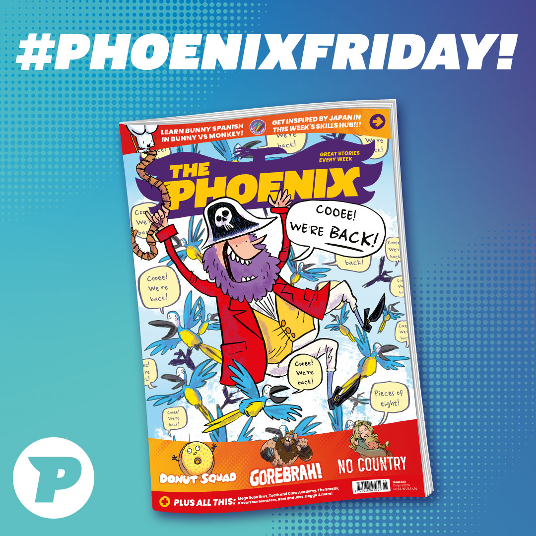 phoenixcomicuk's tweet photo. Mega Robo Bros has us reaching for the tissues in issue 641 of #ThePhoenixcomic!🥲
✨Mega Robo Bros
✨Bunny vs Monkey
✨Pandora in Puzzlevale
✨Gorebrah
✨No Country
All this and MORE! https://t.co/vPNHIQASb2