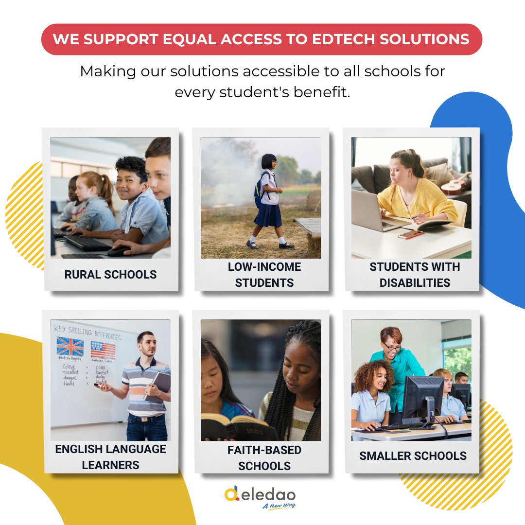 At Deledao, we stand firm in the belief that every school, regardless of size, holds intrinsic value in shaping the educational landscape. 🏫 

Small or large, each school deserves access to high-quality, innovative educational products. 🌐💙
