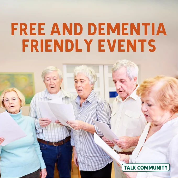 A group of elderly people singing together in a choir
