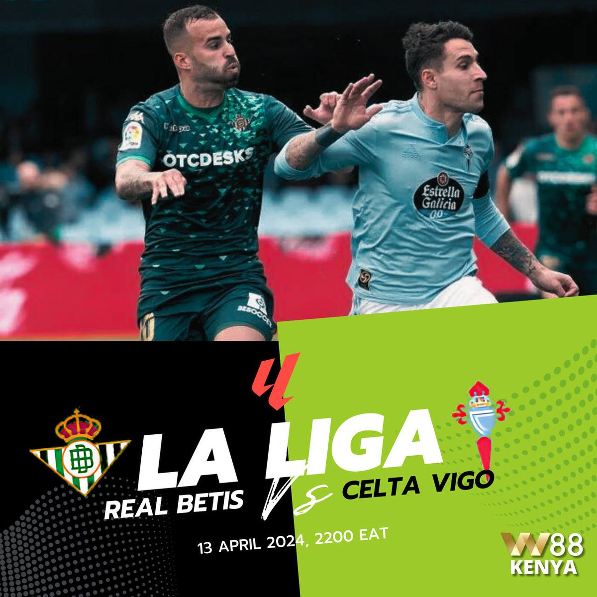 Laliga battle tonight where Real Betis will be battling against Celta Vigo 
Which team do you think will carry the day?
#JoinW88