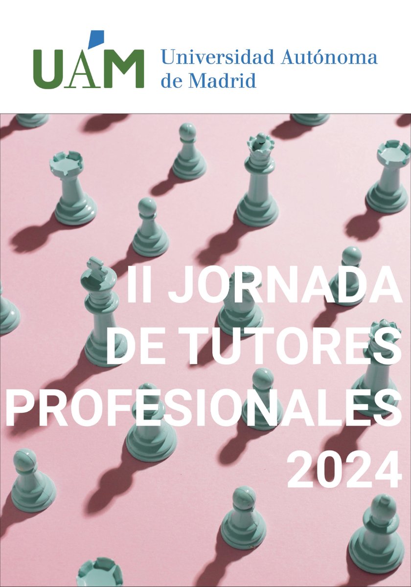 🔊 La @OPEUAM organiza la II Jornada de Tutores Profesionales el 15 de abril a las 12 h en @UAM_Economicas.  Cada centro entregará 3 premios 🏆 a personas o entidades que acogen a estudiantes de la #UAM en prácticas. 👩🏻‍🎓👨🏻‍🎓 ¡¡Enhorabuena por su labor!! #SomosUAM #OrgulloUAM