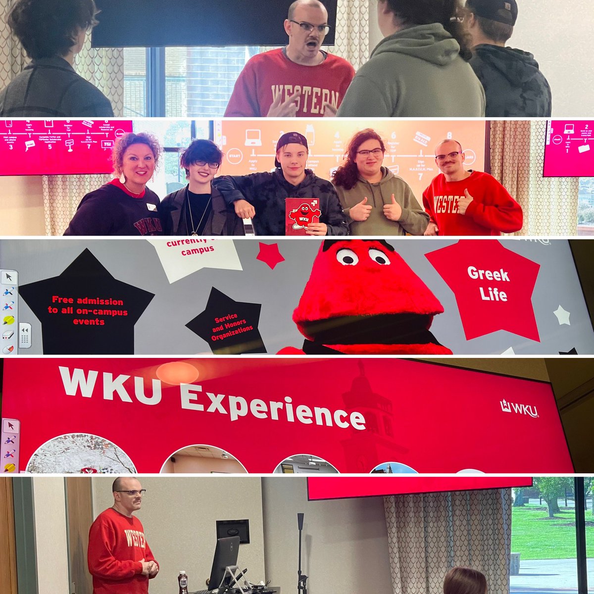 Loved having my alma mater at Vol State today to talk about future opportunities! WKU Hilltoppers! Go TOPS!@volstatecampus