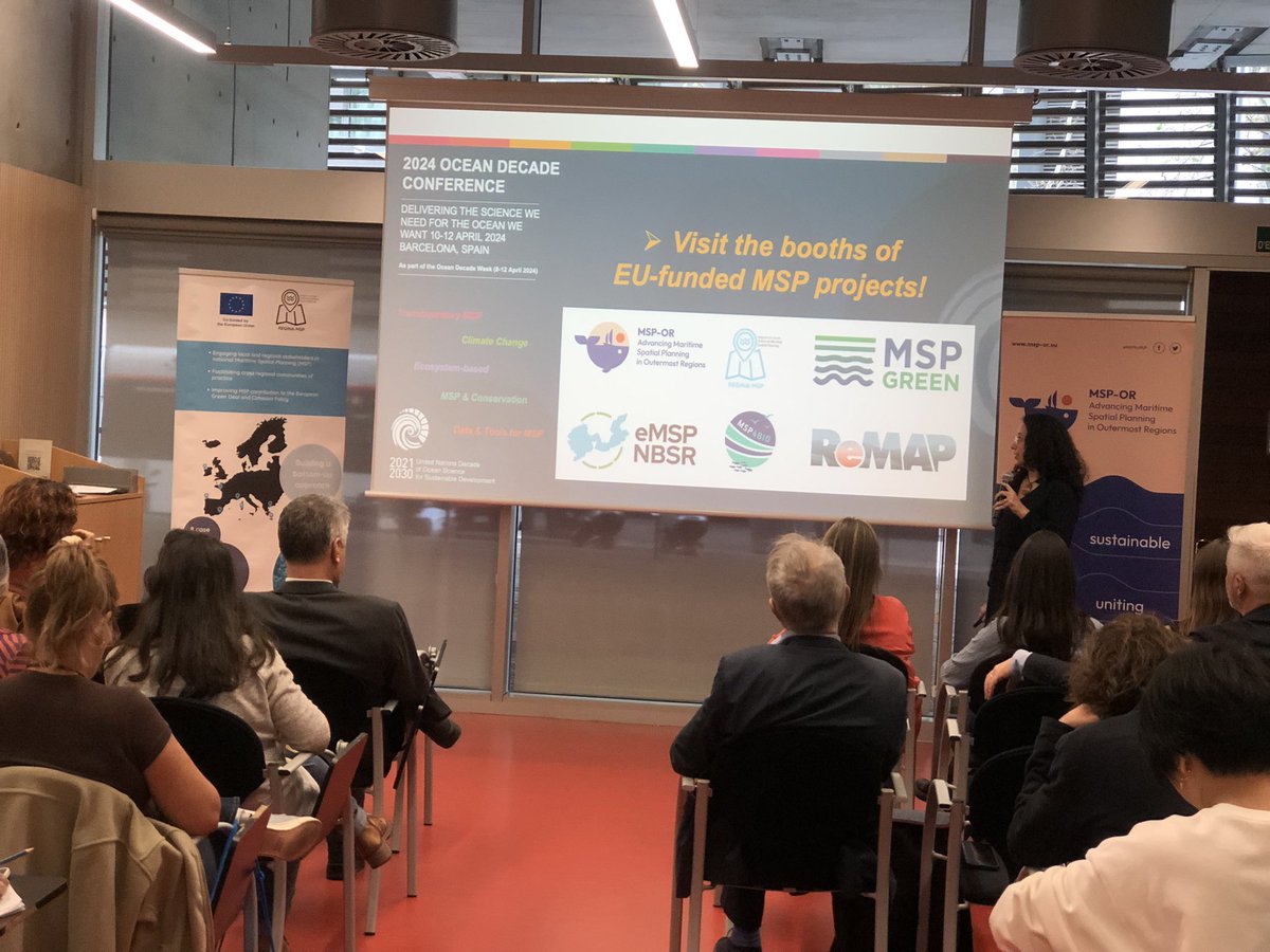 🌊The Ocean Conference might be over but it is still our decade! We want to thank 🙏@UNOceanDecade for the fantastic week in Barcelona. 🙏to all participants involved in the Satellite Event on Tuesday on🌍Climate Smart #MSP. Great conversation in the fishbowl! @cinea_eu @EU_MARE