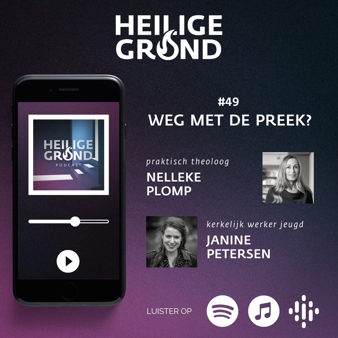 Moet de preek in de prullenbak? Of is het een enorme kans om het evangelie te delen? En hoe doe je dat op een manier die jongeren aanspreekt? Een aflevering over preken voor jongeren met Nelleke Plomp en Janine Petersen.

Luister in je podcastapp of via bit.ly/4aObPBd