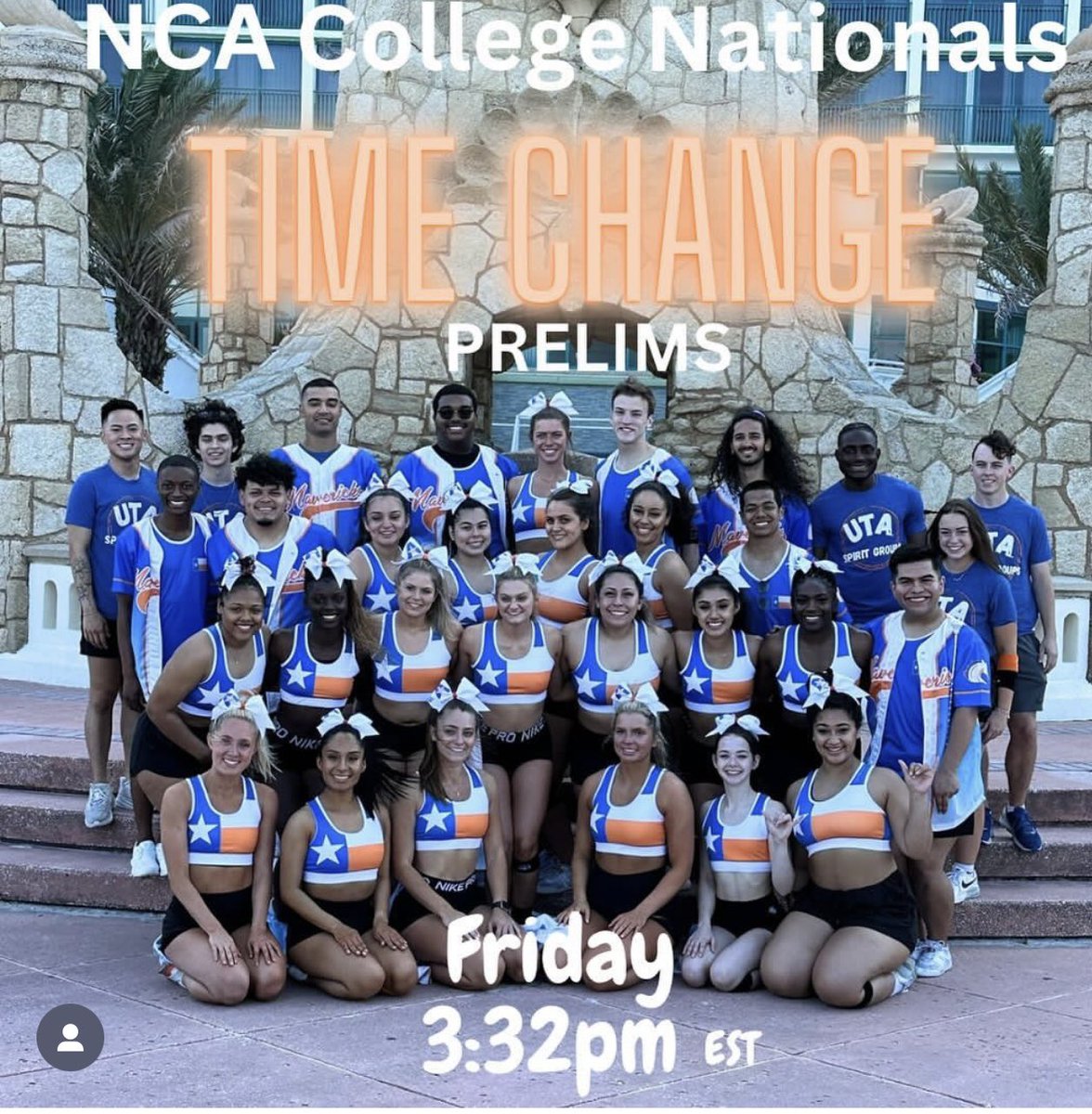 Little rain yesterday led to a time change, but it’s nothing but blue skies and sunshine today!!!! #theworkisworthit 🧡💙🧡💙