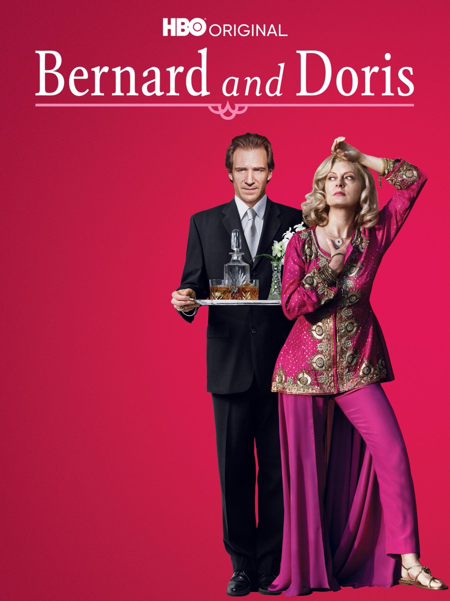 I didn't expect to like Bob Balaban's Bernard and Doris (2006) so much. But it's so good, it reminded me why I used to worship Ralph Fiennes. #BernardAndDoris #HBO #RalphFiennes #SusanSarandon