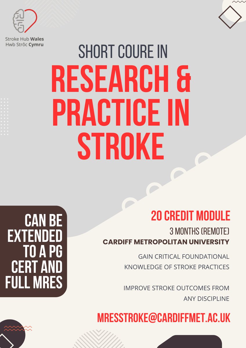 #StrokeEducation Are you interested in learning more about our postgraduate stroke offerings? Want to learn more about stroke in your own time? Come to our Q&A session to have your questions asked and answered! RSVP here: events.teams.microsoft.com/event/b39f13ad…