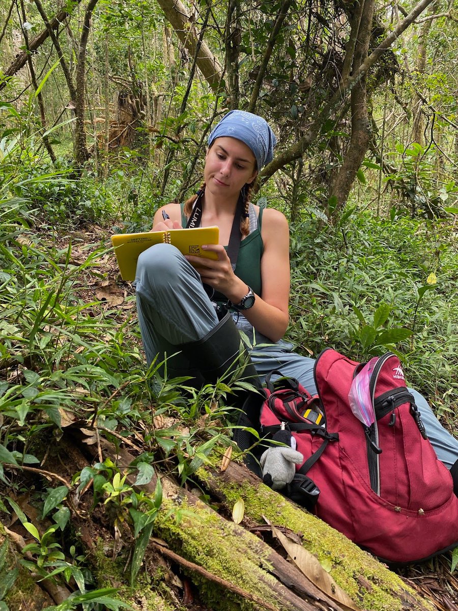 This week's student spotlight is Katie King (@kking_arizona), a Ph.D. student studying lemurs in Madagascar with others in the @LEEPUarizona lab at the University of Arizona.  #Futurefriday #FollowFriday