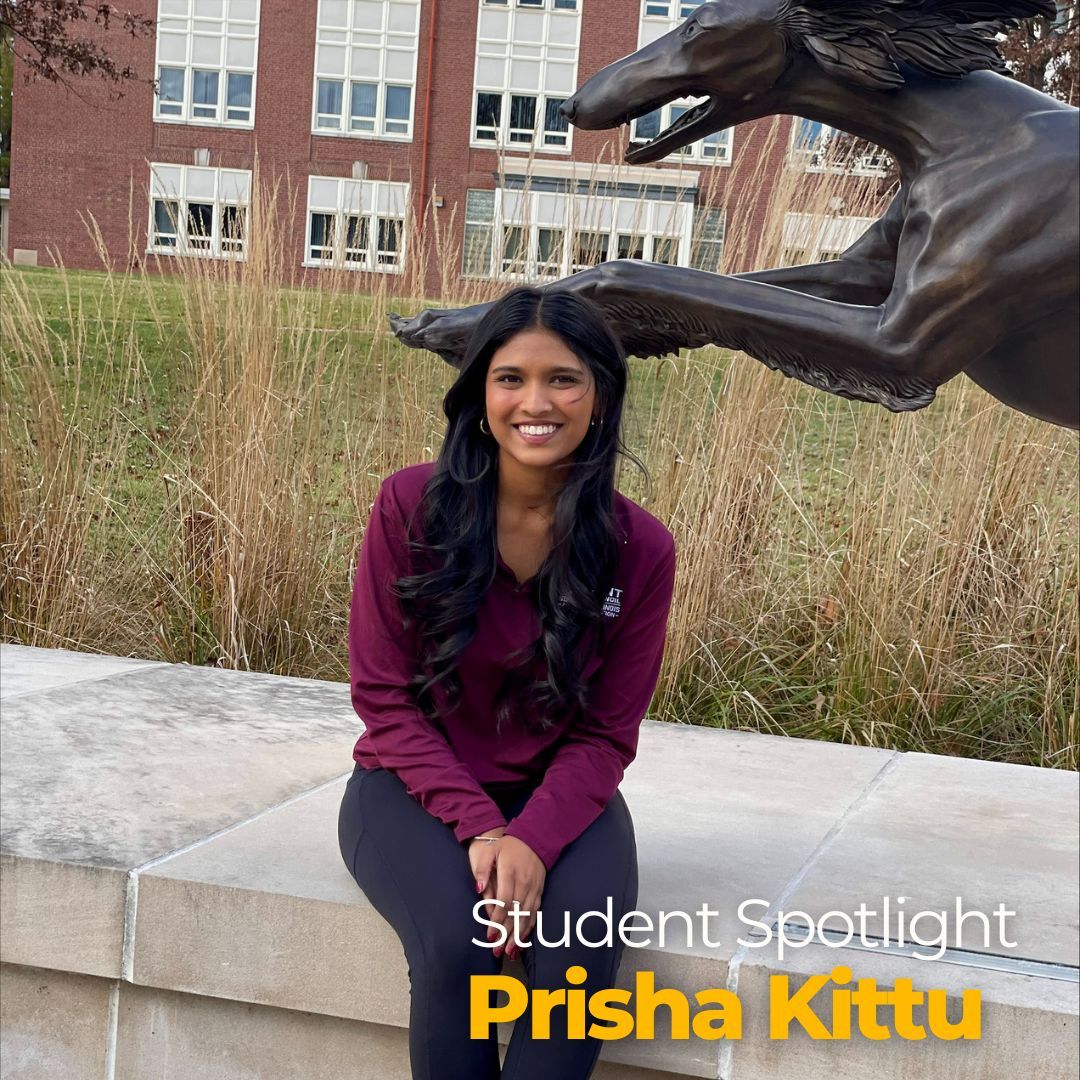 uhpsiuc's tweet photo. Student Spotlight: Prisha Kittu, a Sophomore majoring in Physiology with a minor in Chemistry on the pre-medicine track, is preparing to apply to medical school towards the end of her college career, fueled by an unwavering passion for medicine.

#uhpsiuc #proudtobeuhp #honors https://t.co/G2FVrp8U63