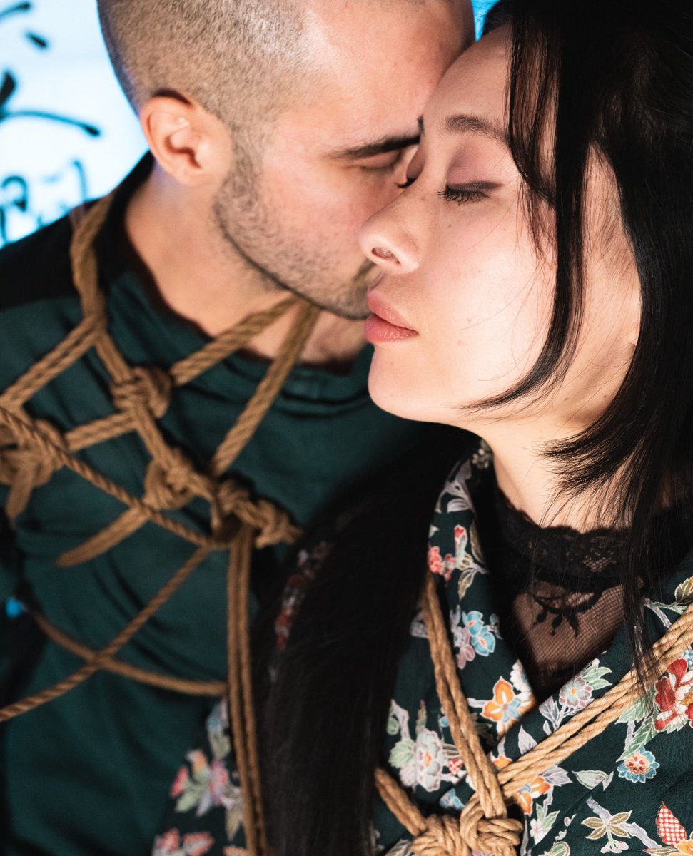 VoudouRopes's tweet photo. These two are really bound together so closely in all meanings❤️‍🔥, the ropes are just a little help to show it ;) ⁠

⁠
#shibari #artofrope #ropeart #shibariphotoshoot  #juterope #voudouropes #couplegoals #couplephotosession #shibariphotography #shibarilove https://t.co/NWdYhpiwjr