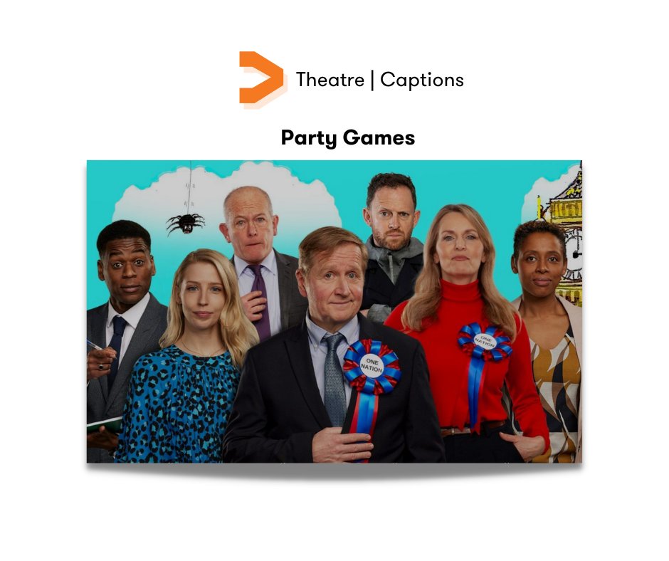 This is the UK 2026, John Waggner newly elected leader of the hastily formed centrist One Nation Party presides over a hung parliament, a discontented electorate and striking cheese makers. Catch the captioned show at @YvonneArnaud on 9 May. ow.ly/6K1T50ReVZY
