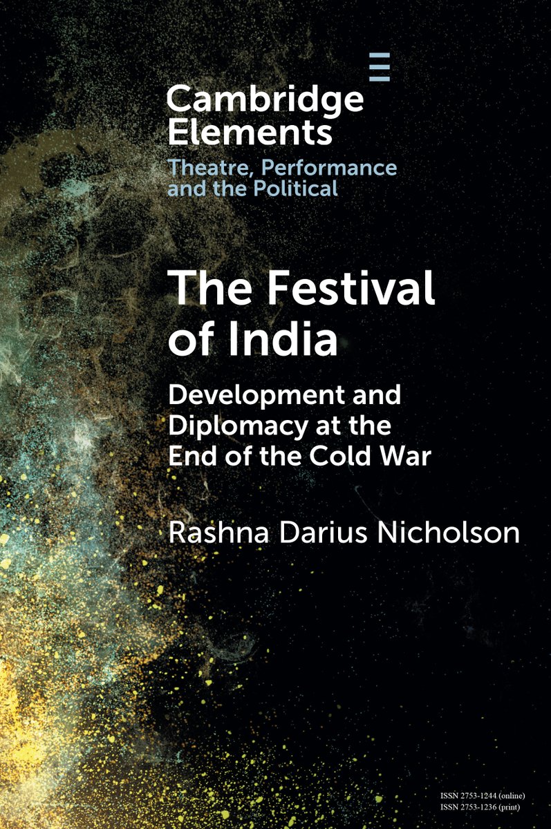 CUP_LitPerform's tweet photo. New Cambridge Element The Festival of India by @rashnanicholson is now free to read for 2 weeks! 
https://t.co/6cKsYtot7K
#cambridgeelements #literature https://t.co/FXzqz7e8qY