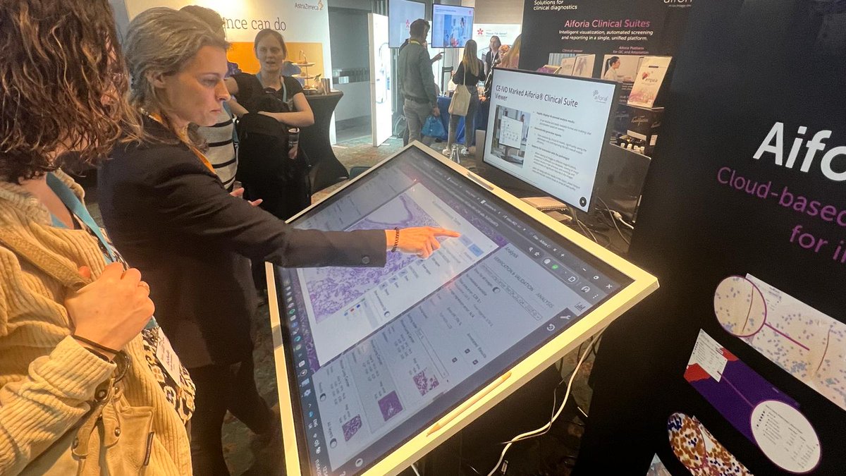 Great couple of days the Week van de Pathologie in Veenendaal, Netherlands! Our team had an amazing time connecting with fellow professionals, sharing insights, and showcasing Aiforia's Platform. Explore more: hubs.la/Q02sG8q50 #pathology #digitalpathology #AI #aiforia