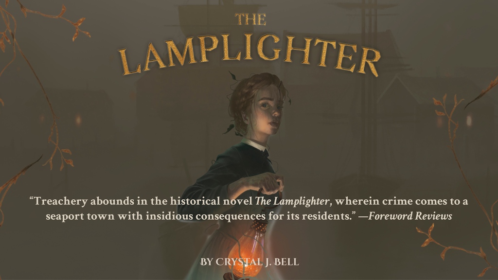 .@ForewordReviews recently reviewed THE LAMPLIGHTER by @CJBell_Writes, available May 21! 🖤💀 “Treachery abounds in the historical novel The Lamplighter, wherein crime comes to a seaport town with insidious consequences for its residents.” Preorder now! northstareditions.com/flux/the-lampl…