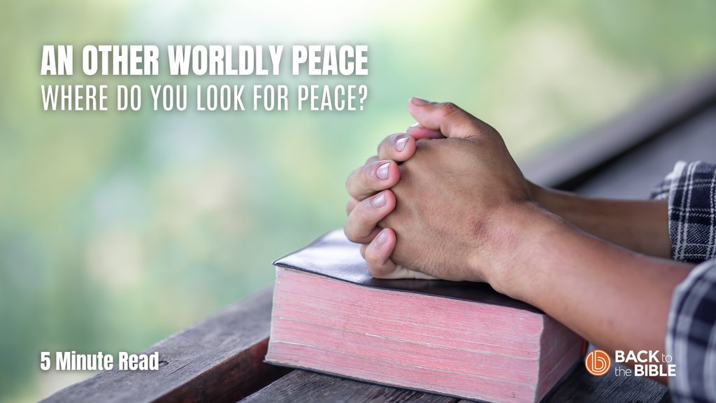 📖 Peace seems like a nice idea, but have you seen the world today? In this Daily Forward Devotion we’ll see how we can all experience lasting peace. bttb.org/4aEyMGV

#peace #fruitofthespirit #spiritualfitness