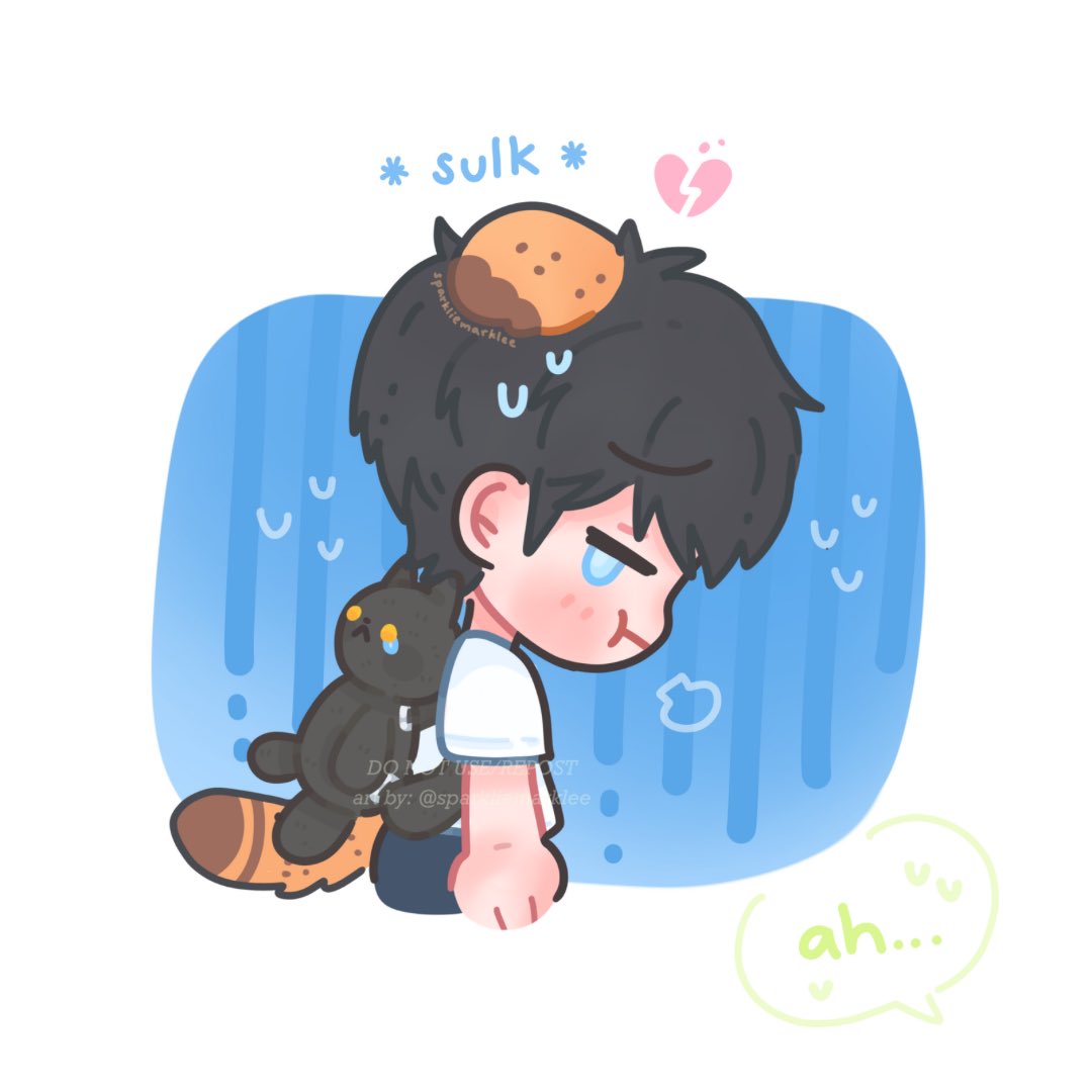 240411 poor marky😢💔🐰🧢
.
#marklee #nct_mark 
#nct #mark #마크