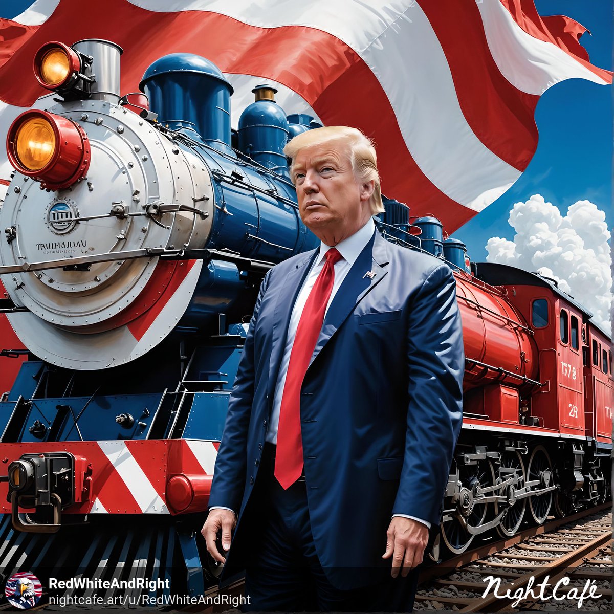 FRIDAY FOLLOW TRAIN!!! ALL ABOARD!!! 🚂 💨 🚂 💨 🚂 💨 💨 PLEASE REPOST & FOLLOW BACK ALL PATRIOTS! 🇺🇸🇺🇸🇺🇸 COMMENT WITH YOUR HANDLE IN IT INCLUDE EMOJIS & MEMES ETC TO STAND OUT 🔥🔥🔥 GROW TOGETHER!!! 💪💪💪 LET’S GOOO!!! 🦅 #PatriotsUnite 🇺🇸