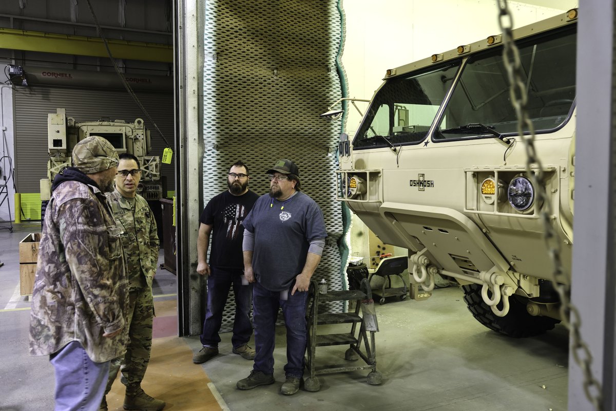 On March 28, 2024, Col. Donald Santillo, LEAD commander, met and spoke with #TeamLEAD artisans at one of the installation's facilities to understand how paint application personnel sustains various assets throughout the depot.