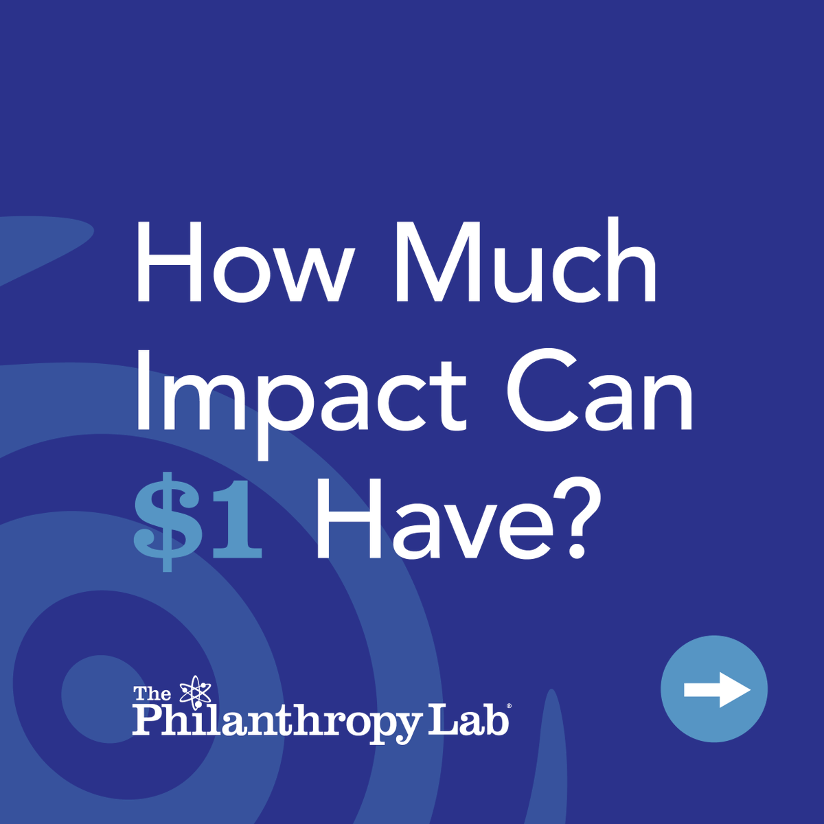 ThePhilLab's tweet photo. One 💲 has nearly limitless potential.

#givingback #philanthropylab #philanthropyinaction https://t.co/KVDcMTDKRk